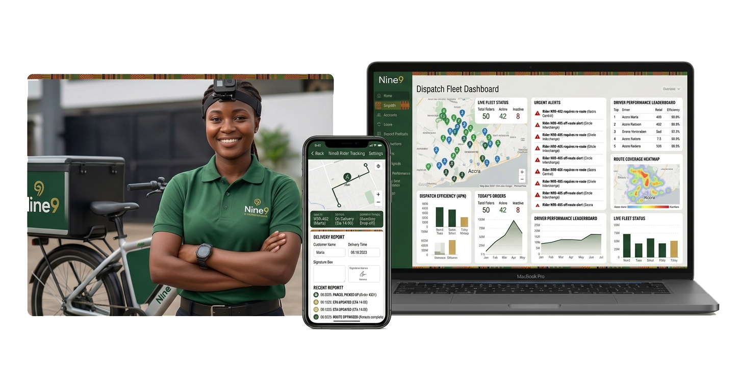 Live logistics dispatch operations